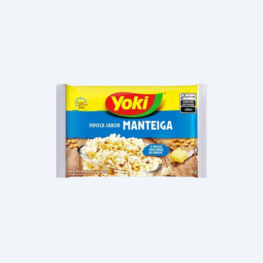 Pipoca de Microondas - Manteiga