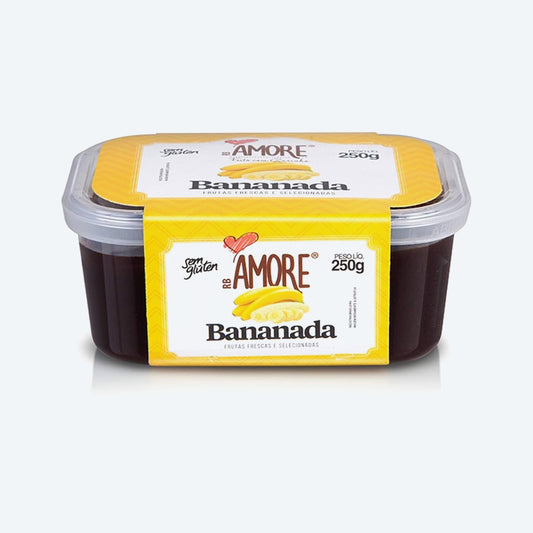 Bananada en Trozos Amore 250g