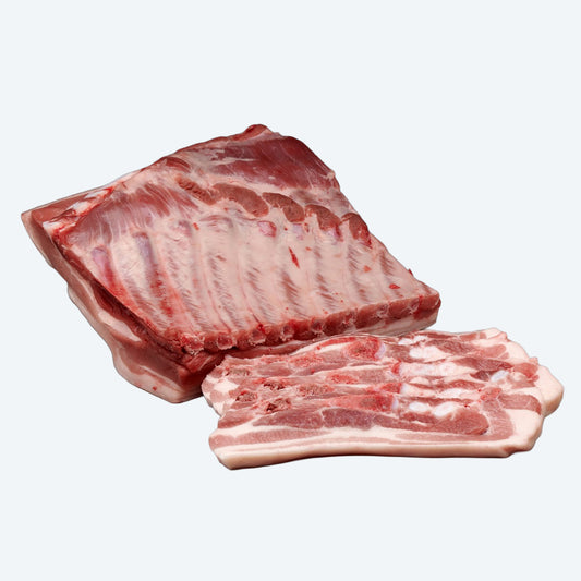 Barriga de Porco em Fatias Finas