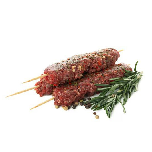 Nouvelle brochette de kafta.