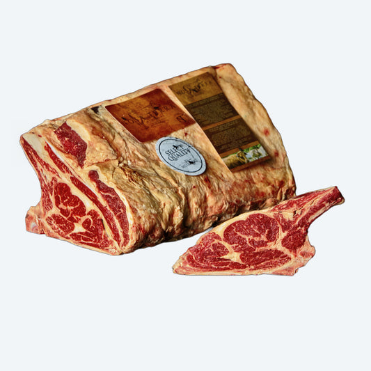 Chuleton maturado raza Rubia Gallega origen : España